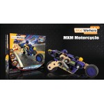 Kit asamblare Motocicleta din lemn MAXIM  -Set 65 piese Build and Play